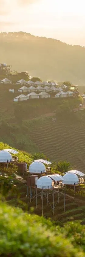 The View Homestay Monjam เดอะวิว โฮมสเตย์ม่อนแจ่ม，位于Mon Jam的酒店