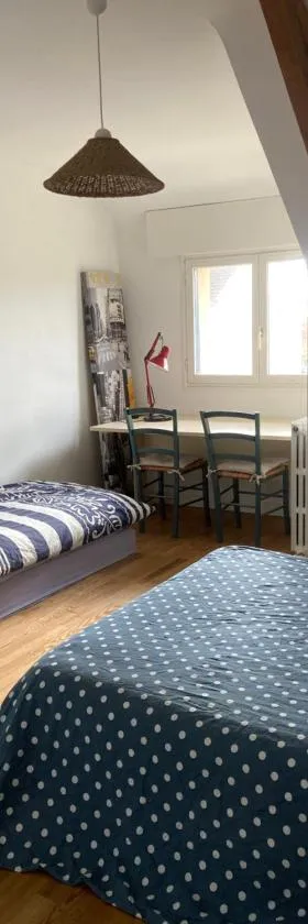 Chambre spacieuse et lumineuse，位于蒙德维尔的酒店