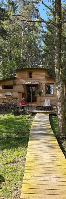 Chalet Cricri Domaine de la Mamounette，位于Champclause的酒店