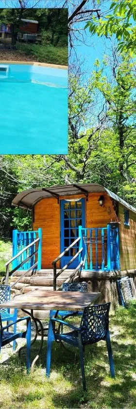 Gite la bleuet avec piscine，位于Valgorge的酒店
