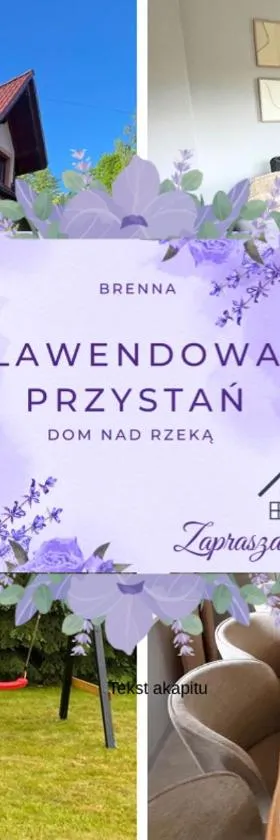 LAWENDOWA PRZYSTAŃ - dom nad rzeką - Brenna, 10 osób, ogród, plac zabaw，位于布伦纳的酒店