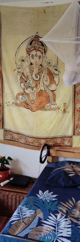 La chambre Ganesh，位于圣安德烈的酒店