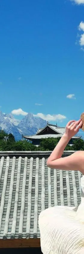 Yiyuan Snow Mountain View Naxi Style Inn- Lijiang Old Town Mufu branch，位于丽江的酒店