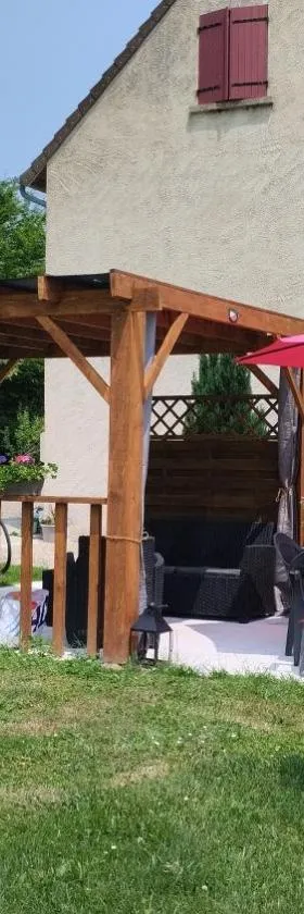 Chez David et Sonia，位于Éguzon-Chantôme的酒店