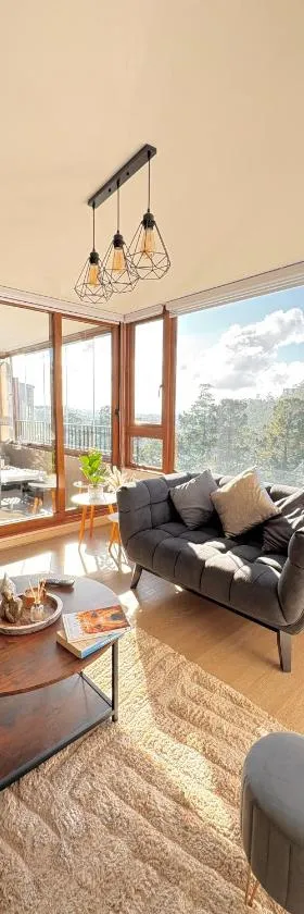 Moderno y exclusivo depto con vista a la laguna grande，位于圣佩德罗德拉帕斯的酒店