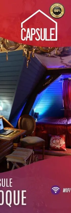 Capsule baroque，位于蒙斯的酒店