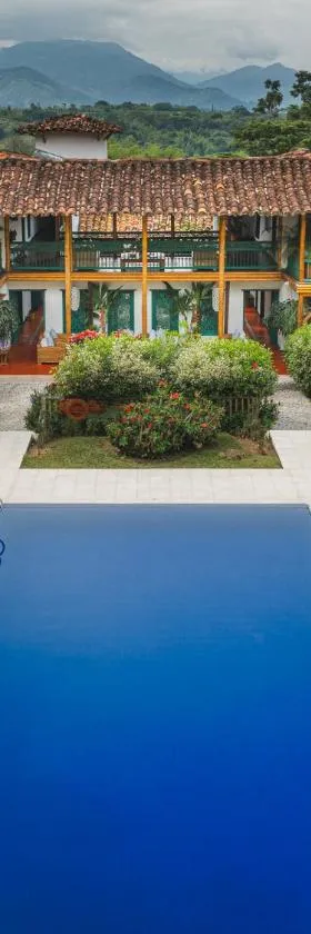 Hacienda Bambusa，位于El Caimo的酒店