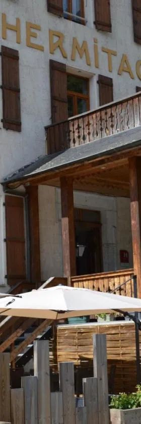 Hôtel l'Hermitage，位于布里德莱班的酒店
