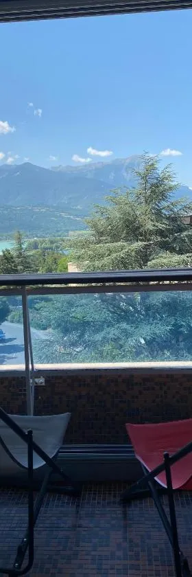 Appartement au plan d'eau - chez Laurence，位于埃姆布能的酒店