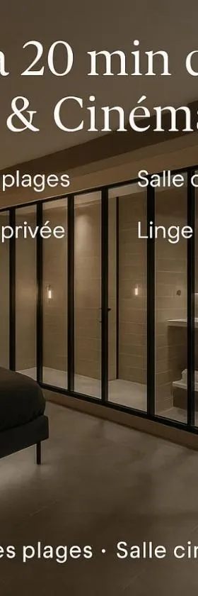 Maison tout équipée! Avec SALLE DE CINÉMA!!!，位于Le Pener的酒店