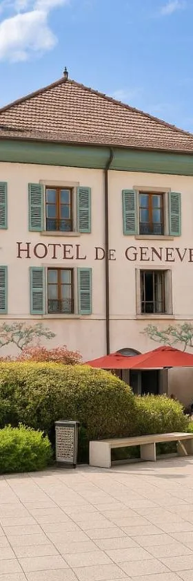 Hôtel de Genève et Restaurant , Faverges-Seythenex，位于法韦热的酒店