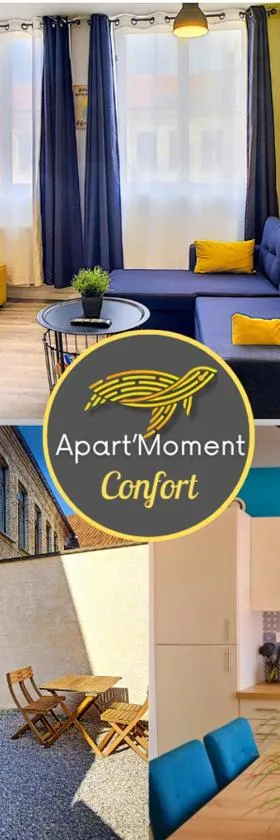 Appartement - parking privé gratuit, proche centre-ville et gare de Saint-Omer，位于圣奥梅尔的酒店