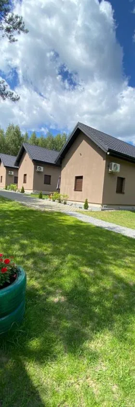 Domki w Gorzewie niedaleko jeziora Białe，位于戈斯蒂宁的酒店
