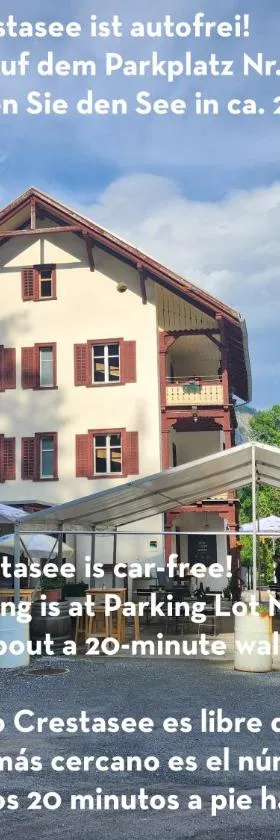 Gasthaus Crestasee，位于弗利姆斯的酒店