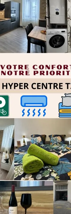 Tain centre -T3- wine themed apartment，位于坦耶尔米塔格的酒店