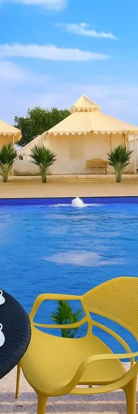 Khamma Ghani Resort with pool Luxury camp in Jaisalmer，位于斋沙默尔的酒店