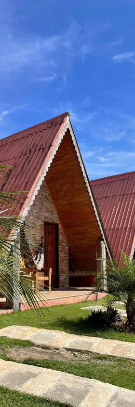 Chalés Flor do Caparaó em Patrimonio da Penha，位于Patrimônio da Penha的酒店