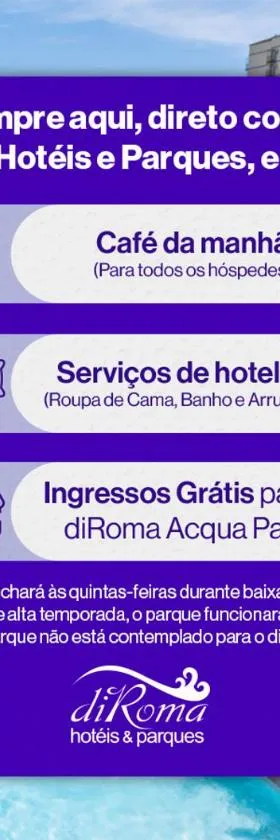 diRoma Império direto com o Grupo diRoma com acesso ao Acqua Park e Café da manhã，位于卡达斯诺瓦斯的酒店
