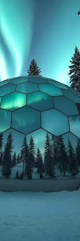 SKOG Aurora igloos，位于卡利克斯的酒店