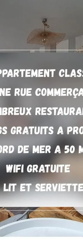 Bord de Mer l'Appartement à Loctudy，位于洛克蒂迪的酒店