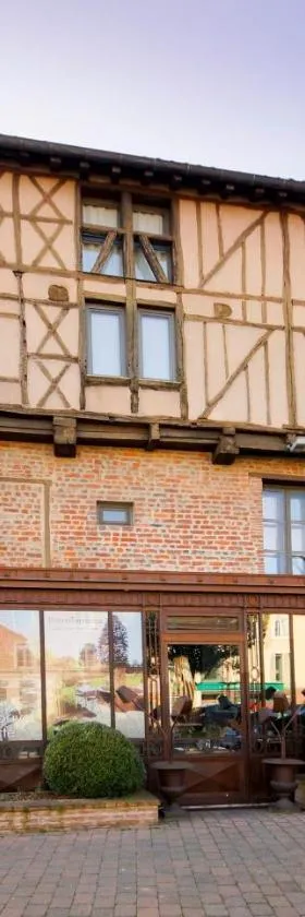 Hôtel de la Tour，位于沙拉龙恩河畔沙蒂利翁的酒店