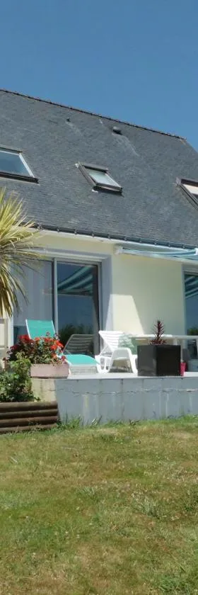 1 chambre d'hôte entre terre et mer，位于坎佩尔雷的酒店