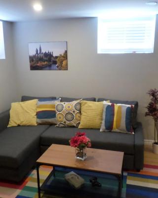 Fantastic and Modern Downtown 1-Bed Basement Apt., parking Wi-Fi and Netflix included