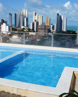 Beautiful flat Ponta Negra sem custos adicionais!