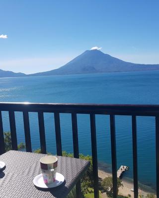 Sky view Atitlán lake suites ,una inmejorable vista apto privado dentro del lujoso hotel