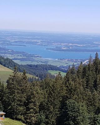 Bergblick und See