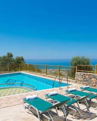 Maroulas Villas Ioanna & Stavros, stunning views, By ThinkVilla