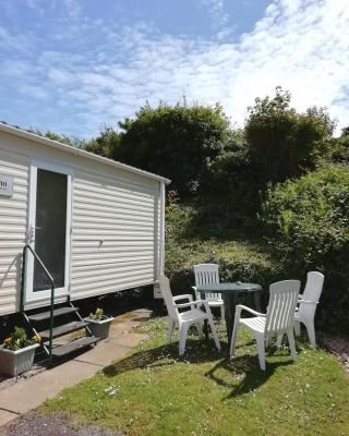 Swanage bay caravan