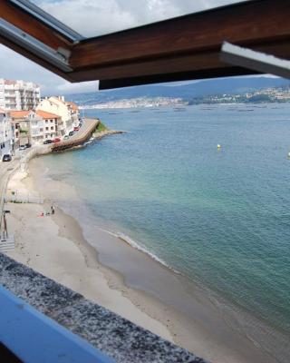 Playa de Raxó, al lado de Sanxenxo