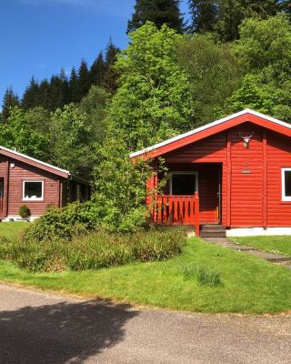 Pucks Glen Lodges, Rashfield, by Dunoon