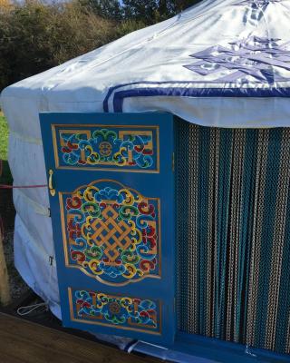 French Fields Luxury Glamping Original Mongolian Yurt