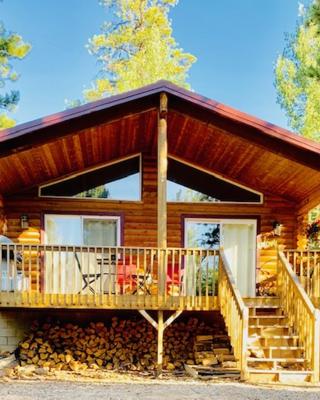 Adventure Awaits 3King Bed,2Bath Log Cabin in heart of Duck Creek Village!