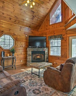 Sevierville Cabin with Hot Tub, Views and Pool Access!