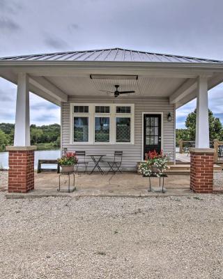 Lakefront Studio Guest Home on Hermann Wine Trail!