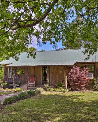 Secluded Cabin with Pond - 37 Mi to Gulf Coast!