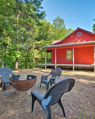 Broken Bow Cabin with Deck on Mountain Fork River!