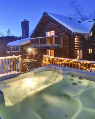 Chic Familiale, Relaxant avec spa en montagnes