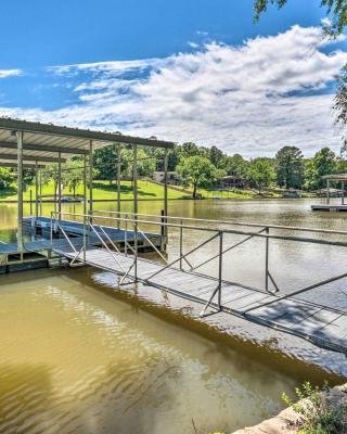 Lakefront Hot Springs Home with Updated Deck and Dock!