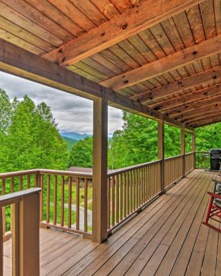 Bryson City Cabin with Private Hot Tub and Pool Table!