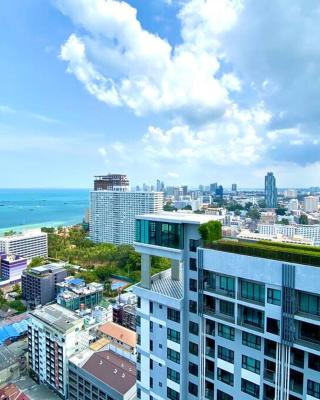 70sqm 2 Bed - 2 Bath - Penthouse Condo The Base Central Pattaya 595