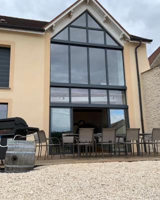 Aux Cortons - Maison avec vue sur le vignoble
