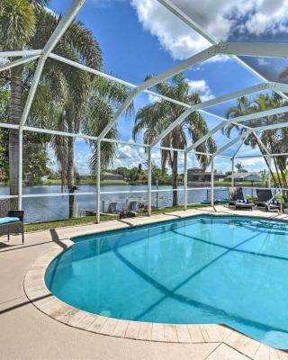Canalfront Cape Coral Escape with Pool, Dock and Kayaks