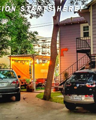 UT Moody Center Downtown Eco Pecan Tree House Free Wifi Parking Quiet Office