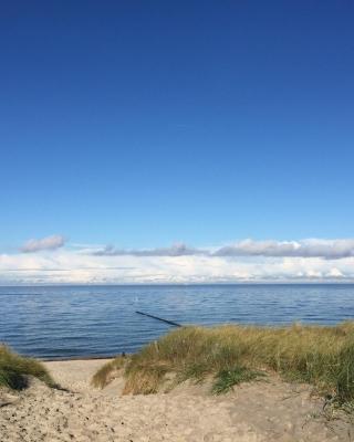 Die kleine Acht - direkt am Strand