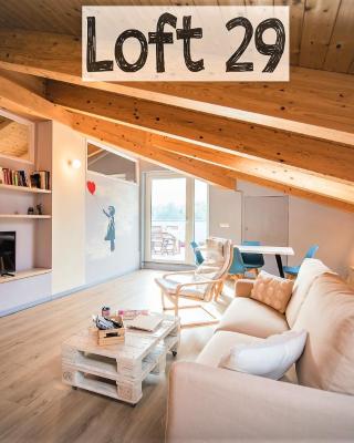 Loft 29 mansardato con ampio terrazzo