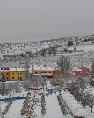 CASERIO INAZARES - MONTAÑA, CHIMENEA, NIEVE, BARBACOa